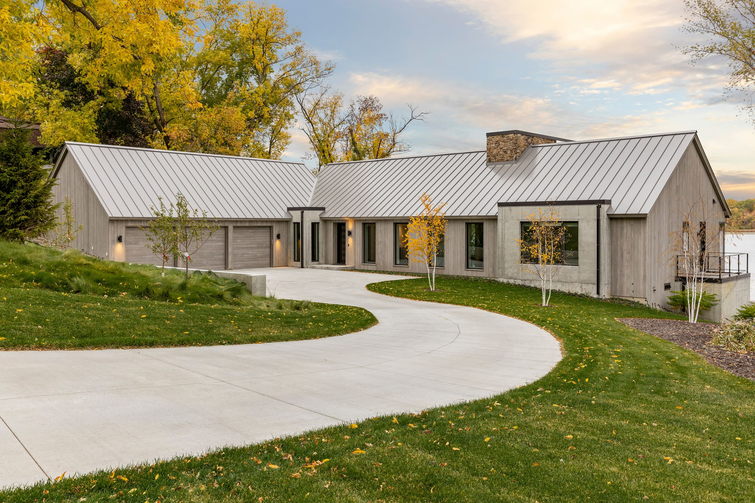 Lakeside Scandinavian Contemporary